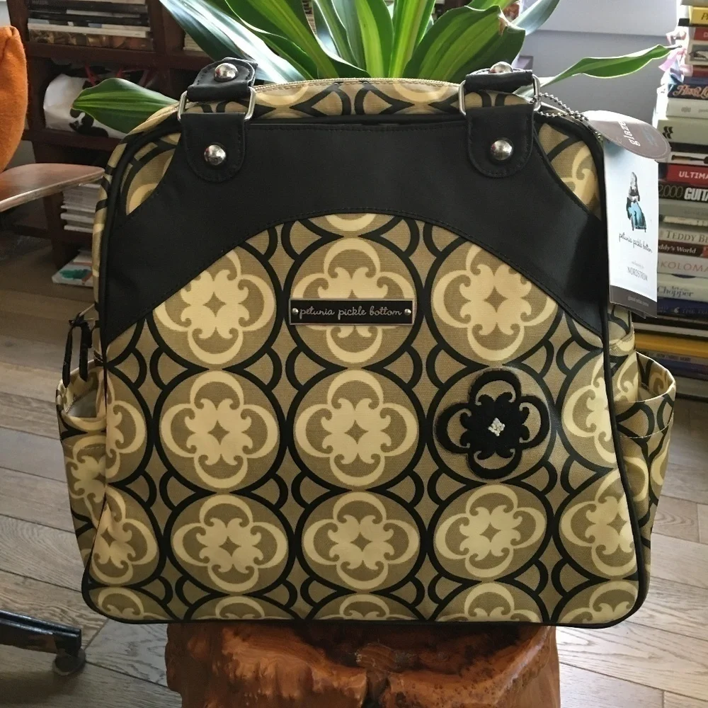 PETUNIA PICKLE BOTTOM Sashay Satchel Diaper Bag